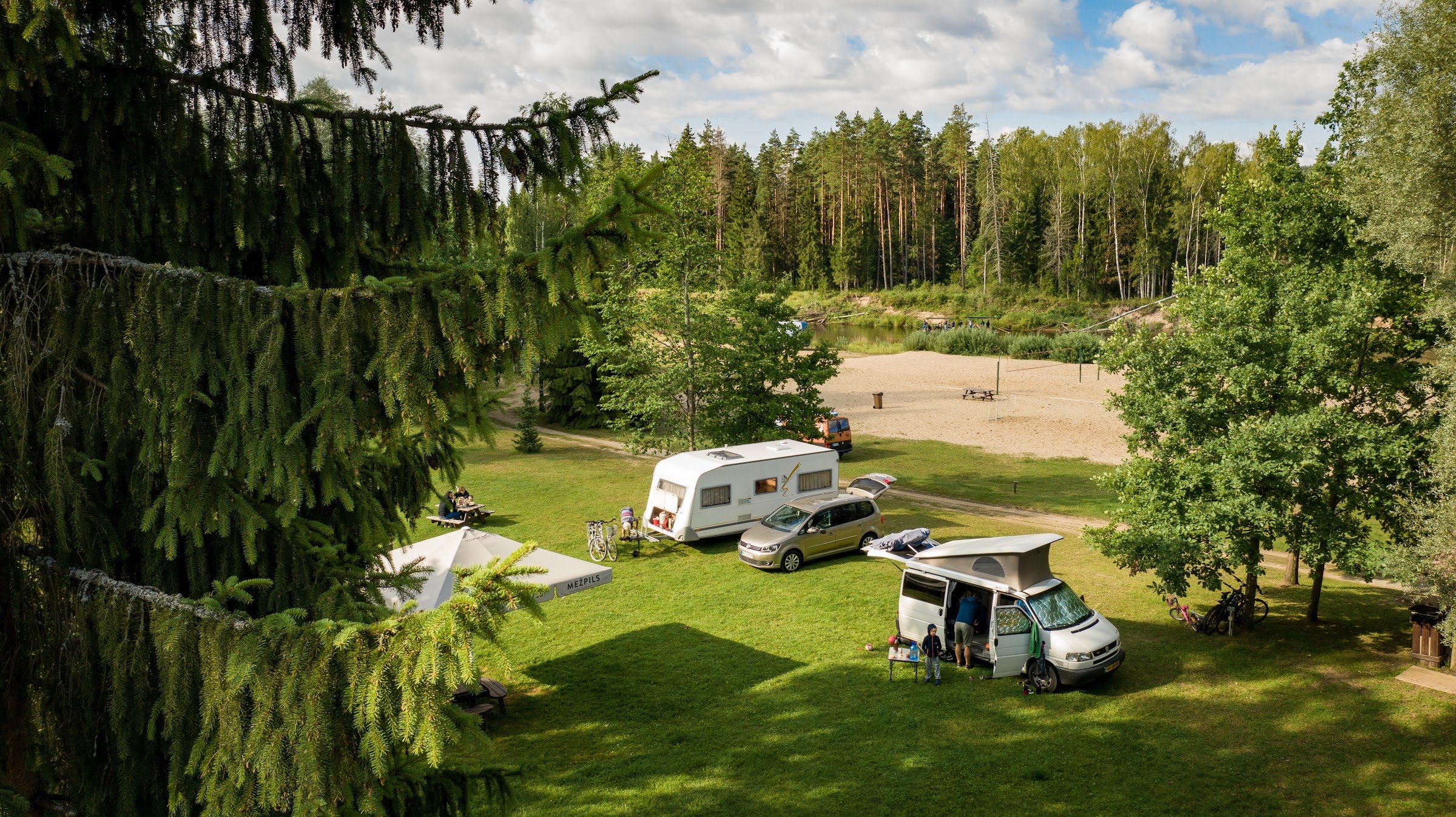 Camping Žagarkalns (Boat rental)
